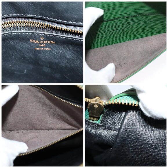 LOUIS VUITTON Epi Trocadero 23 Shoulder Bag Green M52304 LV Auth 142193 - Picture 15 of 16